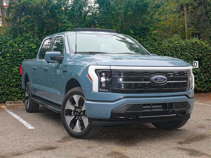 I drove a $98,000 F-150 Lightning Platinum and saw what Ford's fanciest electric truck is like
