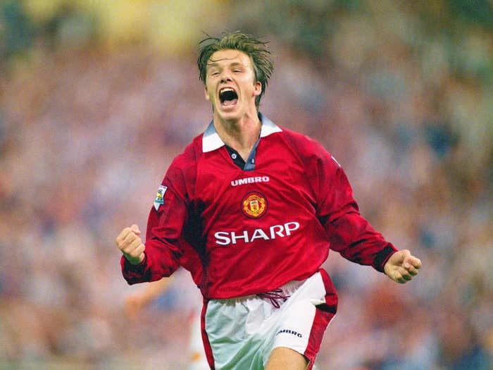 15 photos show David Beckham's amazing soccer career through the years