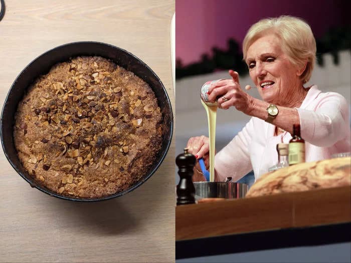 I made Mary Berry's 'remarkably easy' apple dessert cake, and I can see why it's been a fall favorite for years