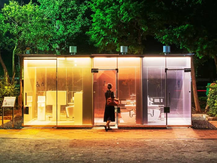 A Japanese neighborhood is home to 17 state-of-the-art luxury public toilets &mdash; see them all