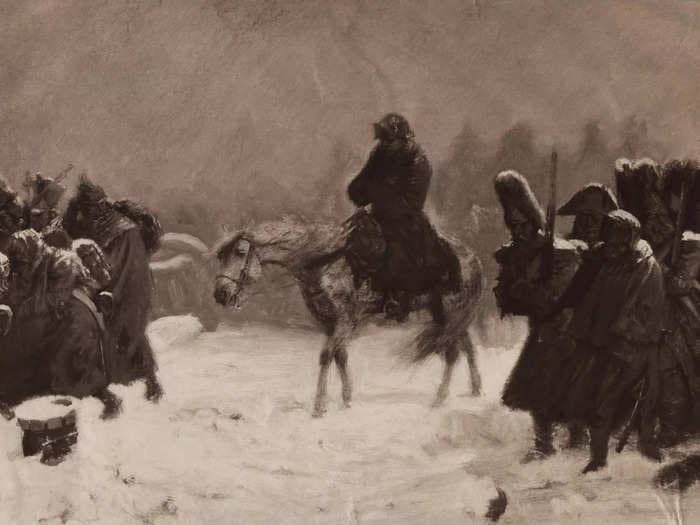 Napoleon's long and costly invasion of Russia was one of the deadliest military operations in history