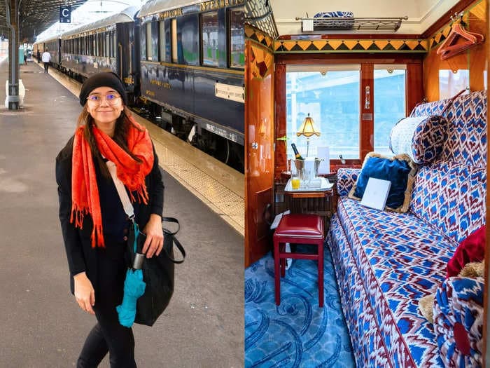 I spent a night on one of the world's most luxurious trains for $9,000. Here's a look inside my cabin.