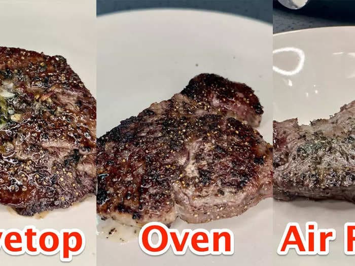 I made steak using 3 different appliances, and my air fryer produced the worst results