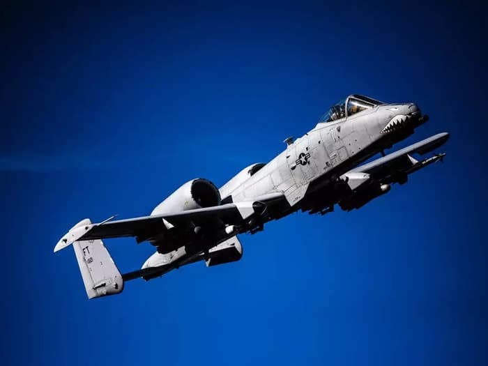 Photos of US Air Force A-10s in action capture Warthog strafing runs and the bullet-riddled aftermath