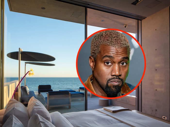For $53 million, you can buy Kanye West's beachfront home in Malibu. Just don't expect it to have windows, doors, or plumbing.