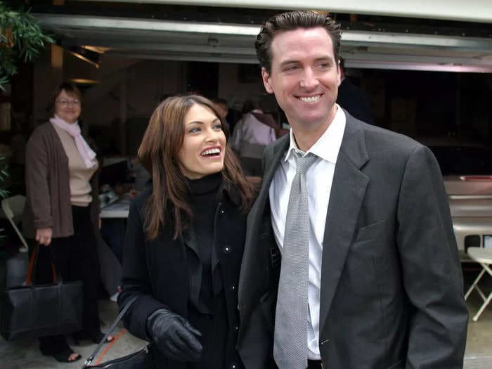 Gavin Newsom and Kimberly Guilfoyle were married for 5 years and once dubbed 'the new Kennedys.' Here's a timeline of their relationship.