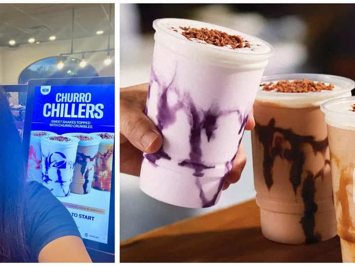 I tried Taco Bell's new coffee chillers and shakes, and some are nearly as good as Starbucks' Frappuccinos for about 30% less