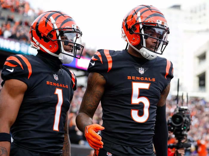 Ja'Marr Chase calls Tee Higgins 'the best wing man I've had' ahead of potential Bengals departure in free agency