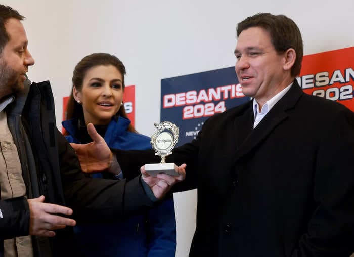 Ron DeSantis was offered a participation trophy for his presidential campaign