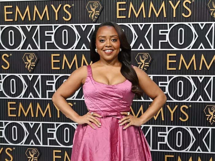 Quinta Brunson's stylist responds after the internet roasted the star's gown at the Emmys