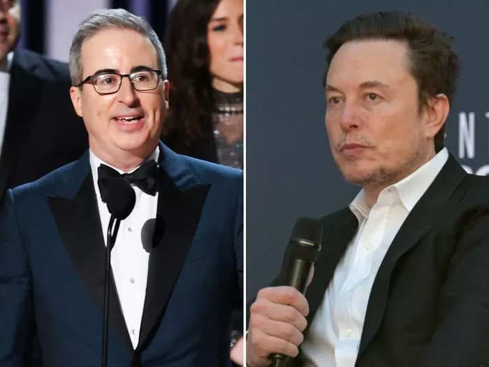 John Oliver claps back at Elon Musk: 'That's a thin skin'