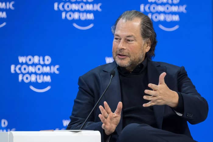 Salesforce CEO Marc Benioff says AI can't be 'bad' like social media if it's going to be trusted 