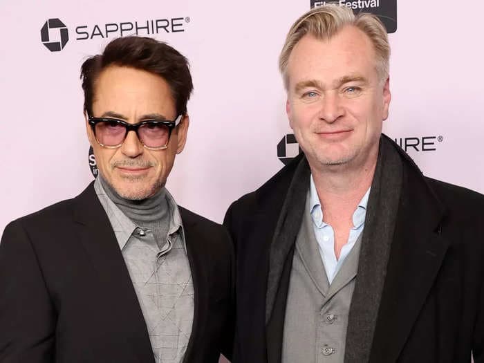 Robert Downey Jr. says Christopher Nolan only went to the bathroom twice a day on the set of 'Oppenheimer' to avoid wasting time