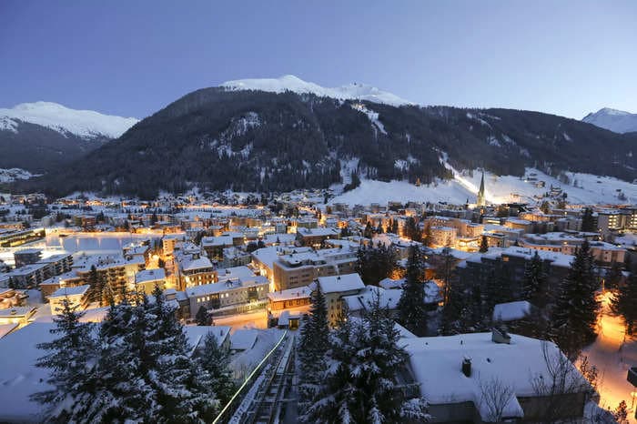 Even the ultrawealthy had to wait in long lines at Davos — and they were reportedly annoyed about it