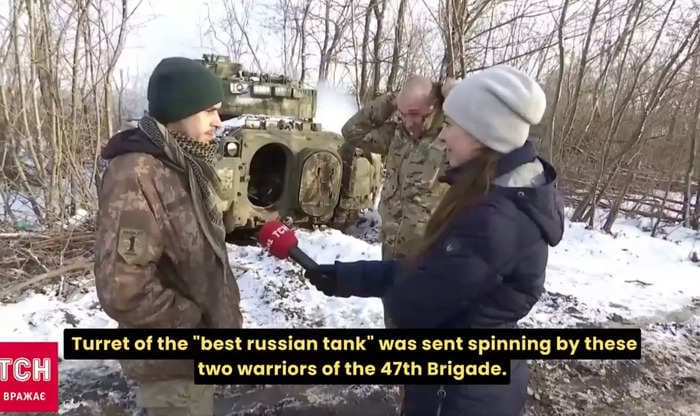 Ukrainian Bradley crew members described the heart-stopping battle in which they overwhelmed a powerful Russian T-90M tank 