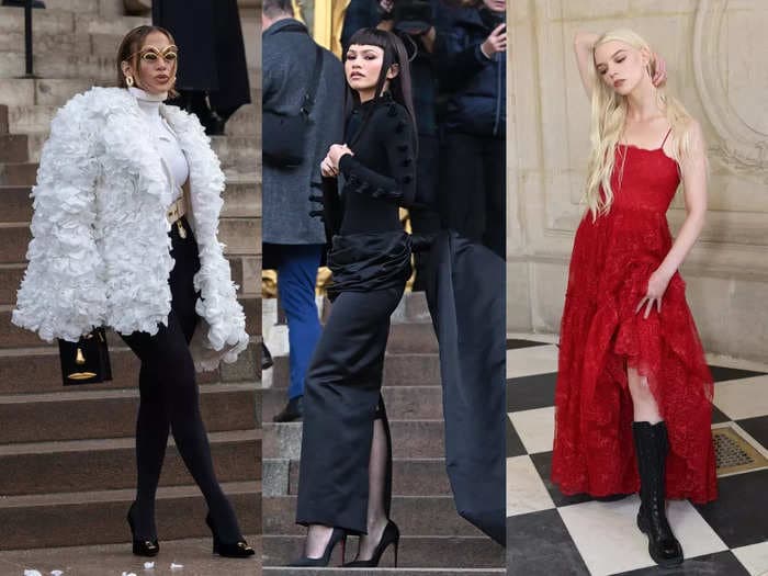 11 of the most daring looks celebrities have worn to Paris Fashion Week so far 