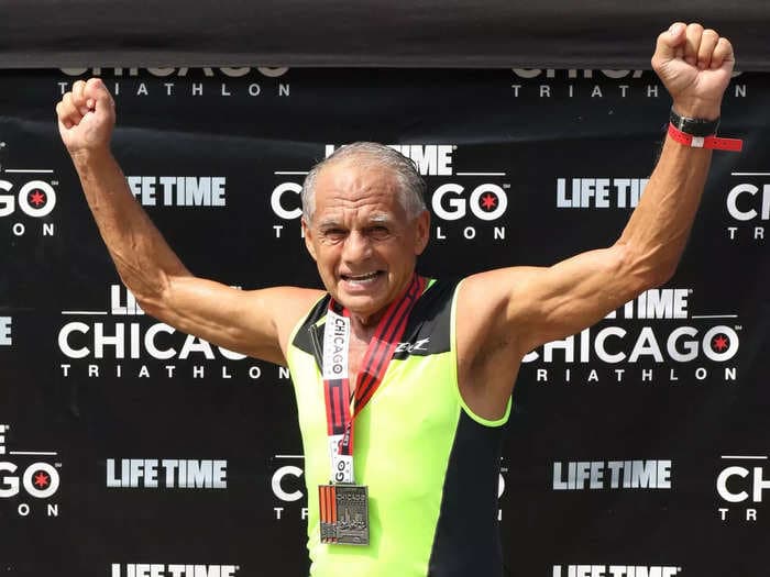 An 83-year-old neurosurgeon who does triathlons has 3 tips for younger people who want to be as fit and healthy as him 