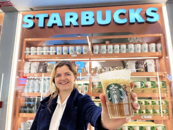 I tried Starbucks' 3 olive-oil-infused coffees that are now debuting in the US