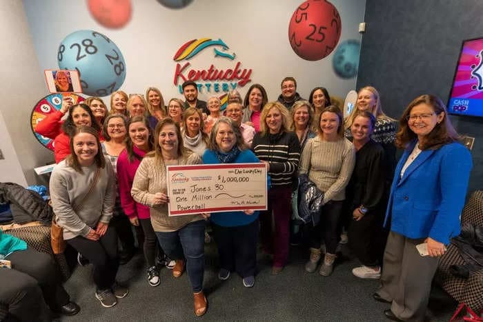 Kentucky teachers who banded together for years to play the lottery finally won a $1 million prize. Here's how they are splitting it.