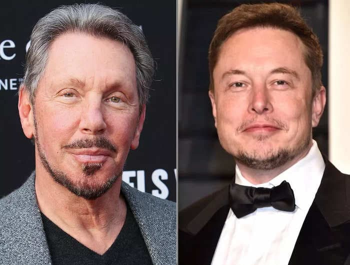 Former Tesla director Larry Ellison invited Elon Musk to Hawaii to 'dry out' from drugs, report says