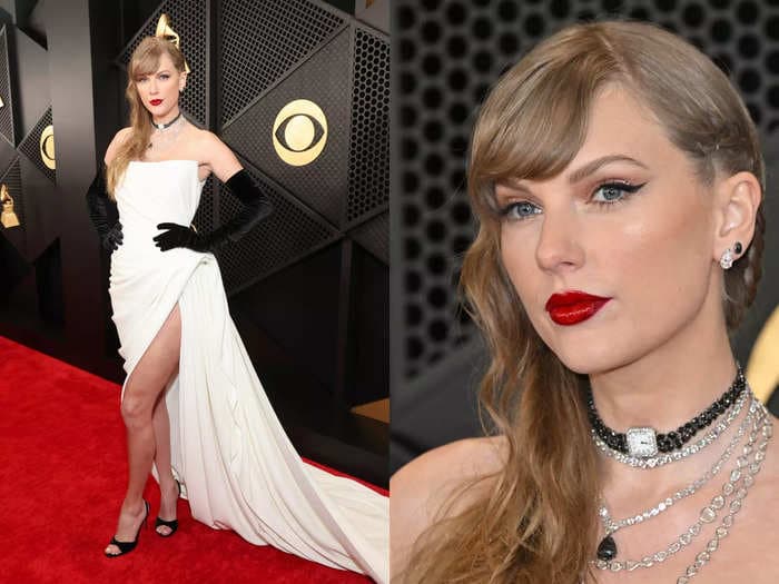 Easter eggs you didn't notice in Taylor Swift's 2024 Grammy Awards look