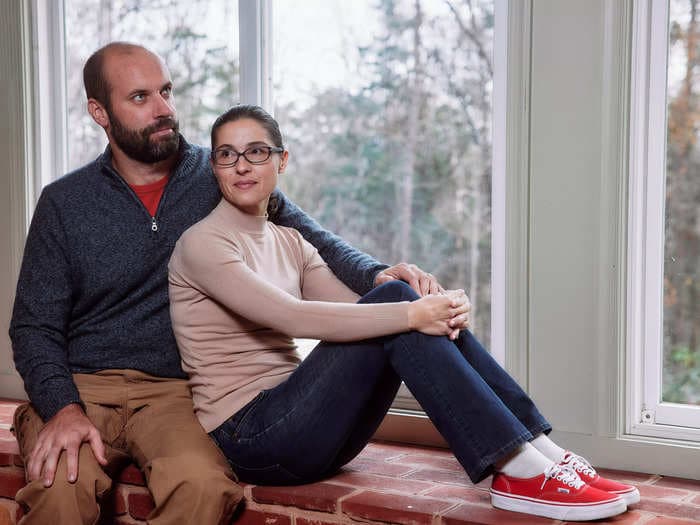 A couple started out with about $45 between them. Over their 23 years together, they've paid off $350,000 of debt.