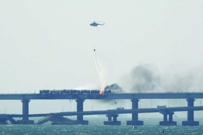 Ukrainian navy commander vows to destroy Putin's treasured Crimean bridge this year: Its 'days are over'