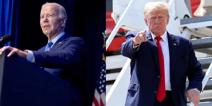 Biden mocks Trump's push to debate him 'immediately' as the primary process remains underway: 'He's got nothing else to do'