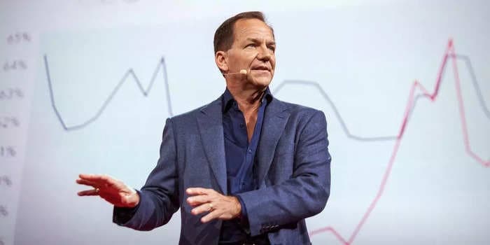 The US economy is 'on steroids' and big government spending will soon hit the market, legendary investor Paul Tudor Jones