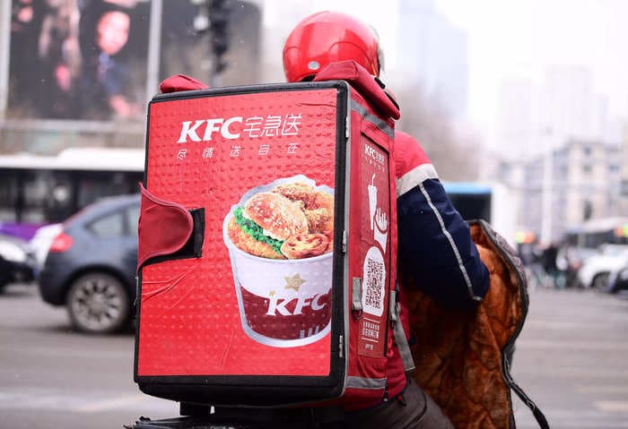 A mega restaurant chain is on a mission to get half of China to eat KFC and Pizza Hut by 2026