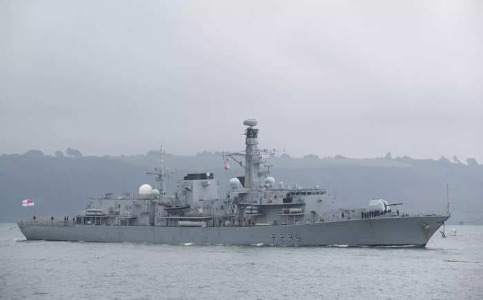 The UK sent a new warship to the Red Sea to take over from a vessel that's been attacked three times by Houthi rebels