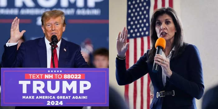 Nikki Haley slams Trump for questioning her husband's military service and his whereabouts