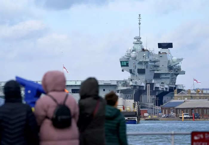 Britain's $3.7B aircraft carriers were meant to take a crowning role in a major NATO exercise &mdash; then failed to set sail, twice