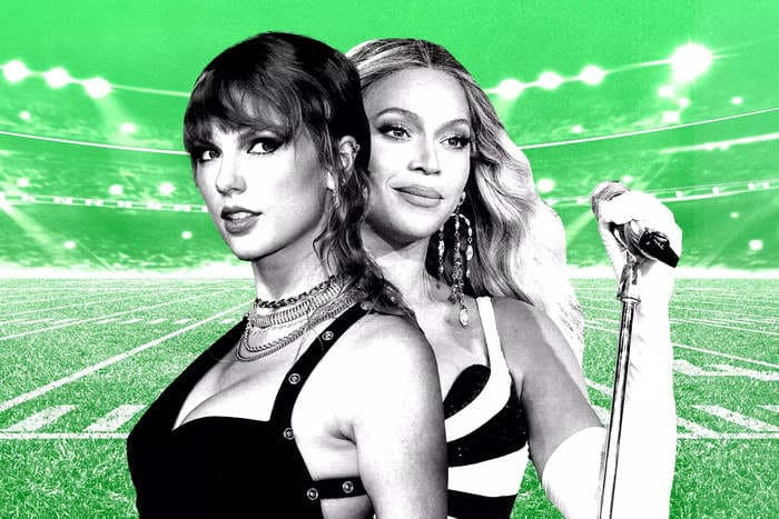 Taylor Swift and Beyoncé were the real stars of the Super Bowl, proving we're in the age of the upstage
