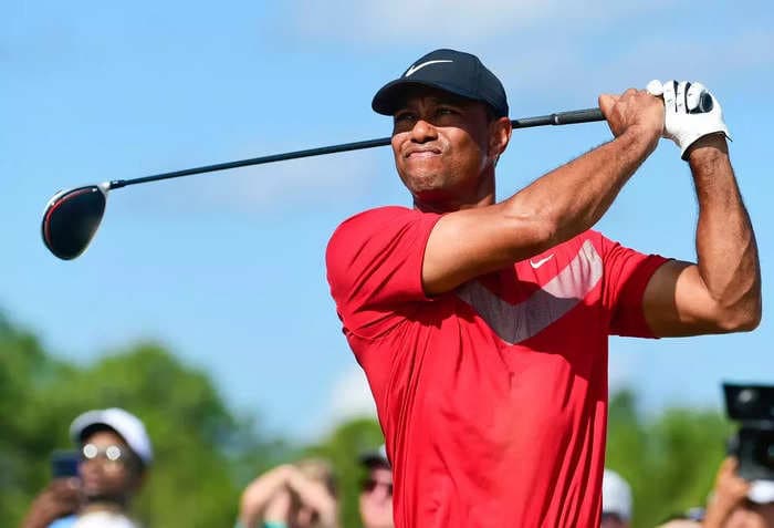 Tiger Woods has a new look following split from Nike