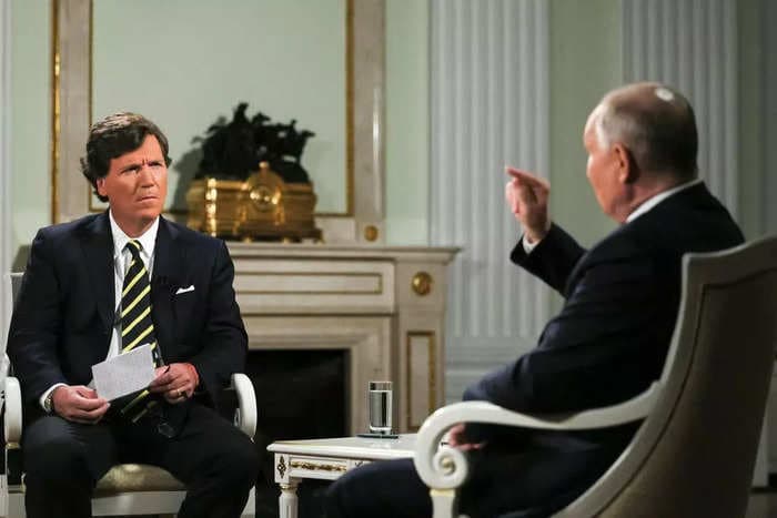 Putin says he thought Tucker Carlson  would ask tougher questions