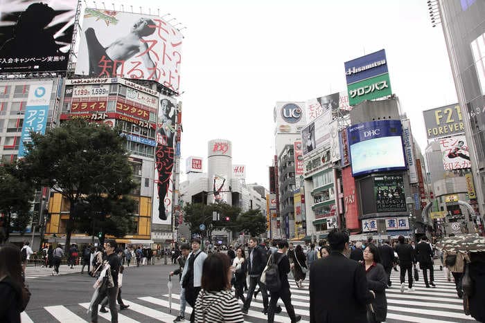 The US economy is booming — but Japan and the UK just slipped into recession. Here's why.