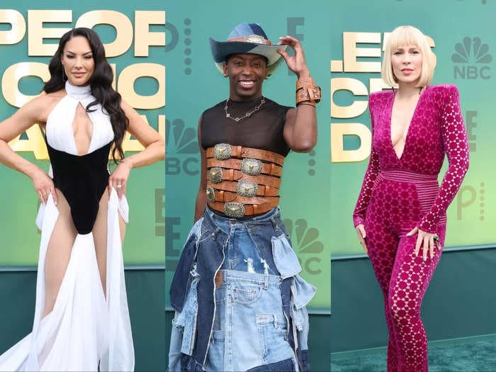 The most daring looks celebrities wore at the 2024 People's Choice Awards
