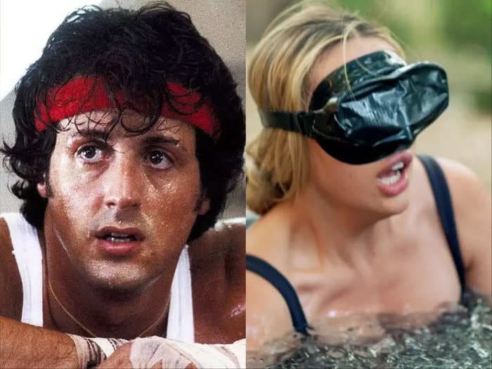 Sylvester Stallone was so scared of his daughters moving to NYC he sent them to boot camp. The trainer had them chase a chicken like their dad in 'Rocky II.'