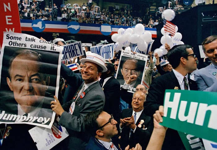 What happens now that Biden dropped out? The chaotic 1968 Democratic convention could be a clue.