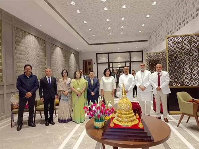 Lord Buddha's holy relics make sacred journey to Thailand from India