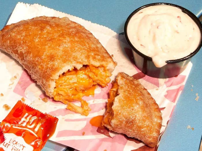 Taco Bell's spin on an empanada is finally available everywhere, and it's one of the chain's best new items this year