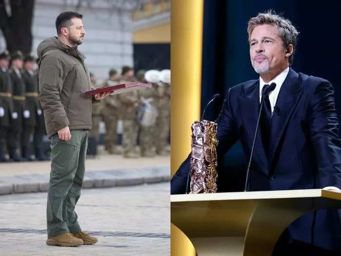 Putin official compared Zelenskyy to Brad Pitt, said his image couldn't be trashed, says report
