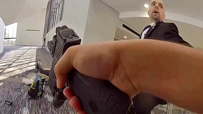 Bodycam footage shows deadly shootout at Texas megachurch