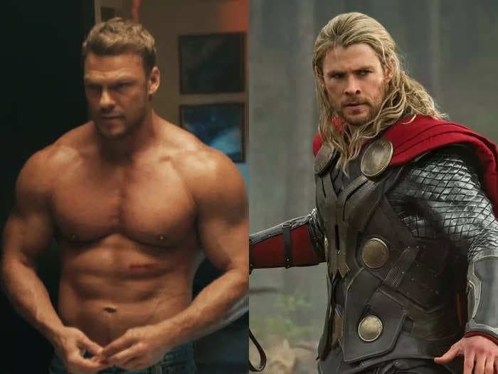 'Reacher' star Alan Ritchson said he nearly played Thor, but lost to Chris Hemsworth because he didn't take acting seriously