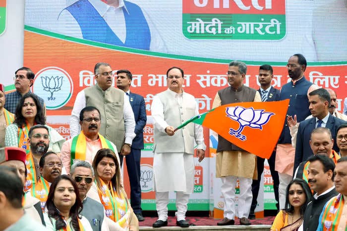 National parties declare income of ₹3,077 cr in 2022-23; BJP has highest share