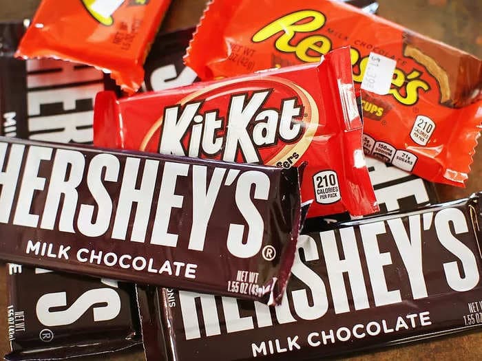 Chocolate bars are getting way less chocolatey