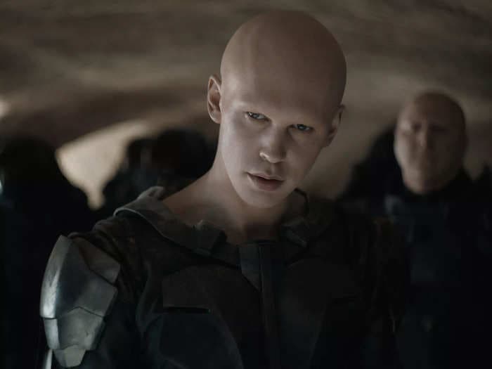 I cannot express to you how unbelievably bald Austin Butler is in 'Dune: Part Two'