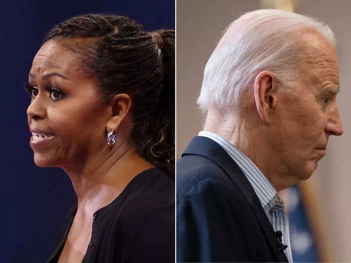 No, Michelle Obama isn't going to swoop in and replace Joe Biden