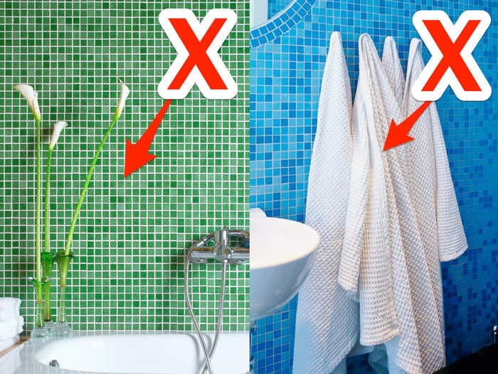 I'm an interior decorator. Here are 10 things I'd never have in my bathroom.